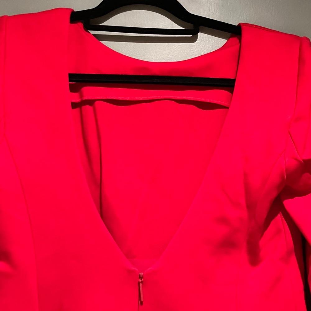 SPANX Red Long Sleeve Ponte Dress NWT - Picture 6 of 6